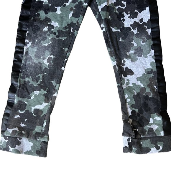 Stella McCartney Kids Camo Printed Joggers Army Green Brown Size 8 years - Picture 5 of 9